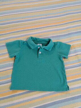 ⭐ Baby Boy Edgehill Collection Green Polo 12 months